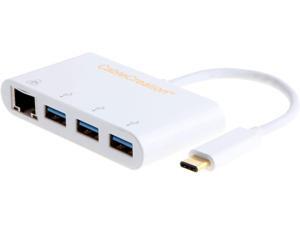 CableCreation USB Type C to 3-Port USB 3.0 Data Hub with Gigabit Ethernet RJ45 LAN Network Adapter,Compatible with MacBook Pro, Chromebook Pixel, XPS 13/15, Yoga 900/910, USB Flash Drives CableCreation USB Type C to 3-Port USB 3.0 Data Hub with Gigabit Ethernet RJ45 LAN Network Adapter,Compatible with MacBook Pro, Chromebook Pixel, XPS 13/15, Yoga 900/910, USB Flash Drives