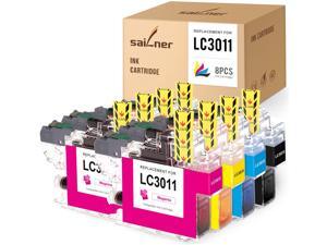 SAILNER Compatible Ink Cartridge Replacement for Brother LC3011 LC-3011 use with MFC-J497DW MFC-J895DW MFC-J491DW MFC-J690DW (2 Black 2 Cyan 2 Magenta 2 Yellow, 8-Pack) SAILNER Compatible Ink Cartridge Replacement for Brother LC3011 LC-3011 use with MFC-J497DW MFC-J895DW MFC-J491DW MFC-J690DW (2 Black 2 Cyan 2 Magenta 2 Yellow, 8-Pack)