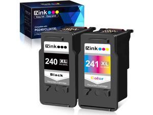 E-Z Ink (TM) Ink Cartridge Replacement for Canon 240 240XL 241 241XL PG-240XL CL-241XL for use with PIXMA TS5120 MG3620 MX472 MX452 MG3520 Printer (1 Black,1 Color, 2 Pack) E-Z Ink (TM) Ink Cartridge Replacement for Canon 240 240XL 241 241XL PG-240XL CL-241XL for use with PIXMA TS5120 MG3620 MX472 MX452 MG3520 Printer (1 Black,1 Color, 2 Pack)