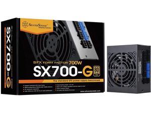 SilverStone Technology SST-SX700-G 700W SFX Fully Modular 80 Plus Gold PSU with Improved 92mm Fan and Japanese Capacitors.