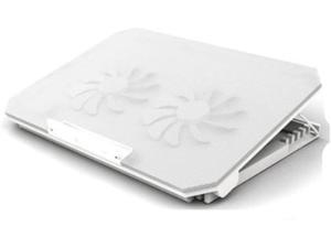 Compatible with 15.6-inch Notebook,Light and Stylish Hongyushanghang Notebook Cooler Color : Silver Metal Base Cooling Pad Heat Sink