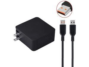 New AC Charger for Lenovo Yoga 700 700-11ISK 700-14ISK 80QD 80QE Yoga 900 900-13ISK 900-13ISK2 Yoga 4 Pro 80MK 80UE Laptop with USB Cable Power Supply Adapter Cord