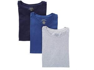 Polo Ralph Lauren Men's Slim Fit w/Wicking 3-Pack Crews Polo Ralph Lauren Men's Slim Fit w/Wicking 3-Pack Crews