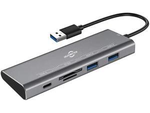 ??All-in-one?? Type-C Docking Station MacBook Charging Model USB3.0+TF+SD Card Slot Expansion Splitter HUB (Grey) ??All-in-one?? Type-C Docking Station MacBook Charging Model USB3.0+TF+SD Card Slot Expansion Splitter HUB (Grey)