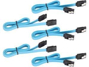 zdyCGTime SATA Cable III, SATA Cable III 6Gbps Straight HDD SDD Data Cable with Locking Latch Compatible for SATA HDD, SSD, CD Driver, CD Writer 19 Inch (5 Pack/Blue) zdyCGTime SATA Cable III, SATA Cable III 6Gbps Straight HDD SDD Data Cable with Locking Latch Compatible for SATA HDD, SSD, CD Driver, CD Writer 19 Inch (5 Pack/Blue)