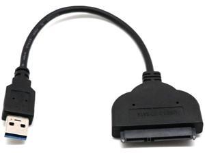 ANRANK USB30025AK USB 3.0 to 2.5" SATA Cable HDD SSD Hard Drive Adapter Cable Windows 10 Mac OS ANRANK USB30025AK USB 3.0 to 2.5" SATA Cable HDD SSD Hard Drive Adapter Cable Windows 10 Mac OS