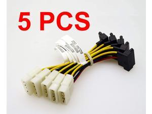 PartsCollection Molex to SATA Right Angle Hard Drive Power Adapter Cable PartsCollection Molex to SATA Right Angle Hard Drive Power Adapter Cable