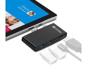Surface Pro Adapter Hdmi Surface Dock Display Port to Hdmi Expansion USB Hub High Speed Dual USB 3.0 Port (5Gps)+Typc c +4K HDMI USB Combo Adapter for Microsoft Surface Pro 5/Pro 6 for Mouse U Disk Surface Pro Adapter Hdmi Surface Dock Display Port to Hdmi Expansion USB Hub High Speed Dual USB 3.0 Port (5Gps)+Typc c +4K HDMI USB Combo Adapter for Microsoft Surface Pro 5/Pro 6 for Mouse U Disk