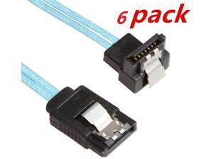 Sata Cable Thin Sata Cables 2ft/60CM Ultra Thin Lateral 90 Degree SATA III 6.0 Gbps Cable with Locking Latch and 90-Degree Plug (6X 2ft Thin sata Cables Blue) (6Pcs Thin Sata Cable) Sata Cable Thin Sata Cables 2ft/60CM Ultra Thin Lateral 90 Degree SATA III 6.0 Gbps Cable with Locking Latch and 90-Degree Plug (6X 2ft Thin sata Cables Blue) (6Pcs Thin Sata Cable)