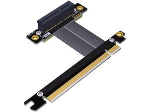 ADT-Link PCIe 3.0 X4 X8 Riser Extender for Gigabit Network Card Industrial SSD Pci-e 3.0 X4 X8 to X16 Extension PCI-Express 3.0 Cable (20cm,R32SF) ADT-Link PCIe 3.0 X4 X8 Riser Extender for Gigabit Network Card Industrial SSD Pci-e 3.0 X4 X8 to X16 Extension PCI-Express 3.0 Cable (20cm,R32SF)