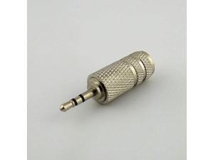 ShineBear 10pcs Microphone Mic//AMP Audio Adapter 6.35mm 1//4 Stereo Female to XLR 3 Pin Male Cable Length: 0, Color: Silver