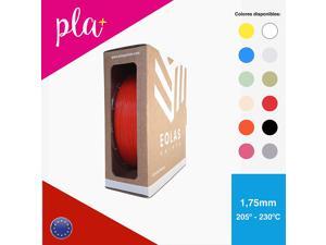 EOLAS PRINTS Premium PLA+ 3D Printer Filament 1.75 mm, Dimensional Accuracy +/- 0.03 mm, 1 kg (2.2 lb) ABS Spool with Resealable Bag EOLAS PRINTS Premium PLA+ 3D Printer Filament 1.75 mm, Dimensional Accuracy +/- 0.03 mm, 1 kg (2.2 lb) ABS Spool with Resealable Bag