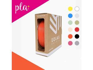 EOLAS PRINTS Premium PLA+ 3D Printer Filament 1.75 mm, Dimensional Accuracy +/- 0.03 mm, 1 kg (2.2 lb) ABS Spool with Resealable Bag EOLAS PRINTS Premium PLA+ 3D Printer Filament 1.75 mm, Dimensional Accuracy +/- 0.03 mm, 1 kg (2.2 lb) ABS Spool with Resealable Bag