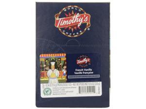 Timothy's World Coffee, French Vanilla, K-Cup Portion Pack, 96 Count Timothy's World Coffee, French Vanilla, K-Cup Portion Pack, 96 Count