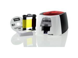 Badgy Single Sided Dye Sublimation/thermal Transfer Printer - Color - Card Print - 100 Card Feeder,