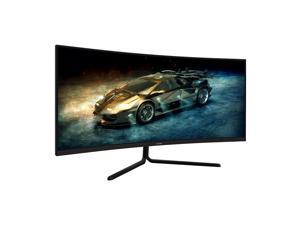 VIOTEK GNV34DB 34-Inch Ultrawide Gaming Monitor, Curved 1500R UWQHD VA Panel 100Hz 1440p Monitor Resolution FreeSync FPS/RTS 3 HDMI Ports DP 3.5mm Aux VIOTEK GNV34DB 34-Inch Ultrawide Gaming Monitor, Curved 1500R UWQHD VA Panel 100Hz 1440p Monitor Resolution FreeSync FPS/RTS 3 HDMI Ports DP 3.5mm Aux