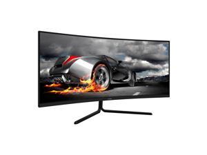 VIOTEK GNV34CB 34" Ultrawide Curved Gaming Monitor 2560 x1080 100Hz 21:9 Ultra-Bright VA Panel w/ Dynamic Color + FreeSync HDMI DVI DP 3.5mm Deep 1500R Curvature 3-Year Warranty VIOTEK GNV34CB 34" Ultrawide Curved Gaming Monitor 2560 x1080 100Hz 21:9 Ultra-Bright VA Panel w/ Dynamic Color + FreeSync HDMI DVI DP 3.5mm Deep 1500R Curvature 3-Year Warranty