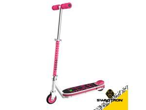 SWAGTRON SK1 Electric Scooter for Kids w/ Kick-Start Motor | ASTM F2641, Durable Steel Frame | Boosted Speeds up to 6.2 MPH, 143 lb. Rider Capacity | A Must-Have Gift for Kids Ages 5+