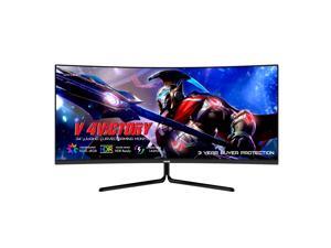 VIOTEK GNV34DBE2 34-Inch UWQHD 144Hz Multimedia Gaming Monitor, Ultrawide 21:9 3440x1440p, Low Lag 1ms MPRT, FreeSync & G-Sync-Ready, HDR, 4000:1, 2X DP 2X HDMI 1x Audio Out (VESA) VIOTEK GNV34DBE2 34-Inch UWQHD 144Hz Multimedia Gaming Monitor, Ultrawide 21:9 3440x1440p, Low Lag 1ms MPRT, FreeSync & G-Sync-Ready, HDR, 4000:1, 2X DP 2X HDMI 1x Audio Out (VESA)