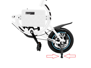 SWAGTRON Parts - Replacement EB-4 Folding Electric Bike Kick Stand