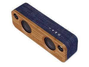 House Of Marley Get Together Mini Portable Bluetooth Speaker Denim EM-JA013-DN House Of Marley Get Together Mini Portable Bluetooth Speaker Denim EM-JA013-DN