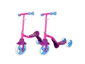 K2 Kids 3 Wheel 2 In 1 Balance Bike And Scooter - Easily Transform, 2 Riding Modes with Adjustable Stem & Durable Frame K2 Kids 3 Wheel 2 In 1 Balance Bike And Scooter - Easily Transform, 2 Riding Modes with Adjustable Stem & Durable Frame