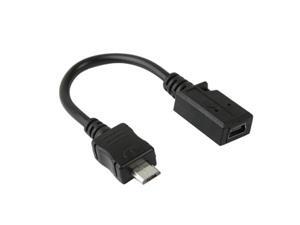 Micro USB Male to Mini USB Female Data Sync & Charge Adapter Cable Micro USB Male to Mini USB Female Data Sync & Charge Adapter Cable