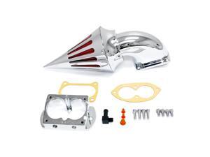 Motorcycle Chrome Spike Air Cleaner Intake Filter For 2004-2005 Kawasaki Vulcan 1600 Mean Streak Motorcycle Chrome Spike Air Cleaner Intake Filter For 2004-2005 Kawasaki Vulcan 1600 Mean Streak