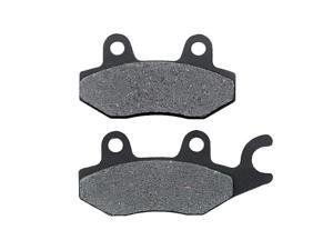 Front Left Brake Pads for 2006-2011 Kawasaki KVF 650 Brute Force 650 4X4i - Non-Metallic Organic NAO Brake Pads Set Front Left Brake Pads for 2006-2011 Kawasaki KVF 650 Brute Force 650 4X4i - Non-Metallic Organic NAO Brake Pads Set