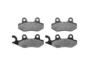 KMG Front Rear Brake Pads for 2009-2011 Arctic Cat 1000 H2 Prowler XTZ Non-Metallic Organic NAO Brake Pads Set