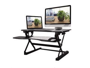 TygerClaw TYDS10020BLK Height-adjustable Standing Desk