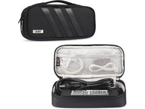 BUBM Carrying Bag for AC Adapter Travel Organizer for Laptop Charger Pouch Cover Case for Power Cord and Other Accessories Black BUBM Carrying Bag for AC Adapter Travel Organizer for Laptop Charger Pouch Cover Case for Power Cord and Other Accessories Black
