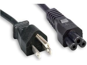 Micro Connectors, Inc. 6 feet 3 Prong "Mickey Mouse" Style Keyed Notebook Power Cord UL Approved (M05-126) Micro Connectors, Inc. 6 feet 3 Prong "Mickey Mouse" Style Keyed Notebook Power Cord UL Approved (M05-126)