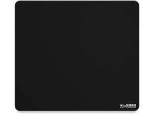 Glorious XL Gaming Mouse Mat/Pad - Large, Wide (XLarge) Black Cloth Mousepad, Stitched Edges | 16"x18" (G-XL)