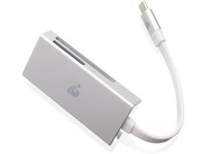 IOGEAR 3 In 1 USB-C Quantum Card Reader/Writer - CF, MicroSD, UHS-II SD, GFR3C15 IOGEAR 3 In 1 USB-C Quantum Card Reader/Writer - CF, MicroSD, UHS-II SD, GFR3C15
