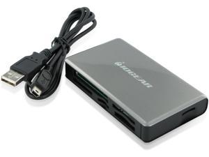 IOGEAR 56-in-1 USB 2.0 Pocket Flash Memory Card Reader/Writer, Tri-Lingual Packaging, GFR281W6