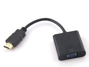 VCOM CG591-B 1080P HDMI Male to VGA Female Video Converter Adapter