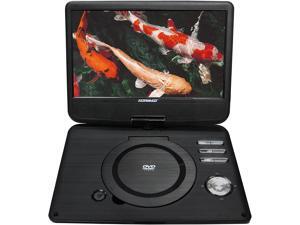 Koramzi PDVD-1010 Portable 10" DVD Player with Rechargeable Battery / USB / AV Out / Headphone Jack / Remote Control (Black) - New Koramzi PDVD-1010 Portable 10" DVD Player with Rechargeable Battery / USB / AV Out / Headphone Jack / Remote Control (Black) - New