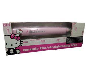Hello Kitty KT3057P Ceramic Flat Straightening Iron(Pink)