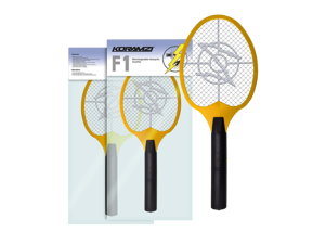Bug Zapper Racket Fly Swatter Mosquito Killer, Zap Mosquito Best for indoor and Outdoor Pest Control Koramzi F2 Yellow - New Bug Zapper Racket Fly Swatter Mosquito Killer, Zap Mosquito Best for indoor and Outdoor Pest Control Koramzi F2 Yellow - New