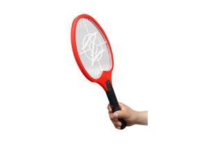 Bug Zapper Racket Fly Swatter Mosquito Killer, Zap Mosquito Best for indoor and Outdoor Pest Control Koramzi F2 Red