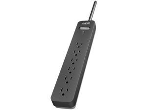 APC 6Outlet Surge Protector with 25Foot Power Cord SurgeArrest Essential PE625