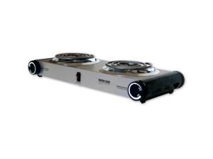 Better Chef IM-302DB Stainless Steel Dual Electric Burner Better Chef IM-302DB Stainless Steel Dual Electric Burner