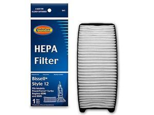 EnviroCare Replacement HEPA Vacuum Filter for Bissell Style 12 Uprights EnviroCare Replacement HEPA Vacuum Filter for Bissell Style 12 Uprights