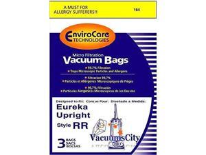 Eureka Upright Vacuum Cleaner Micro Filter Type RR Bags 3 Pk Generic Part # 164 Eureka Upright Vacuum Cleaner Micro Filter Type RR Bags 3 Pk Generic Part # 164