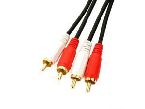 HQmade Q401 16Ft RCA Cable 2x RCA Plug Phono Audio Video Lead For TV DVD Player Game Console- 5M HQmade Q401 16Ft RCA Cable 2x RCA Plug Phono Audio Video Lead For TV DVD Player Game Console- 5M