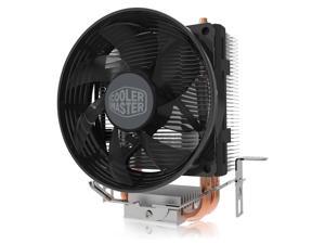 Cooler Master Blizzard T20 - CPU Cooler with 92mm Cone Shaped Cooling Fan and 2 Direct Contact Heatpipes - For AMD Socket AM4/AM3+/AM3/AM2+/AM2/FM2+/FM2/FM1, Intel LGA 1156/1155/1151/1150/775