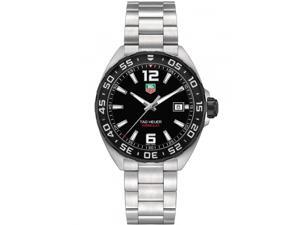 Tag Heuer Formula 1 Men's 41mm Silver Steel Bracelet & Case Watch WAZ1112.BA0875 Tag Heuer Formula 1 Men's 41mm Silver Steel Bracelet & Case Watch WAZ1112.BA0875