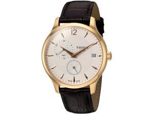 Tissot Tradition Rose Gold-tone Mens Watch T0636393603700 Tissot Tradition Rose Gold-tone Mens Watch T0636393603700