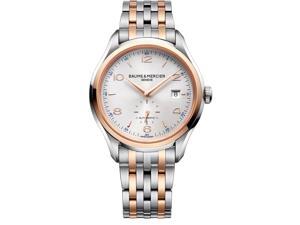 Baume & Mercier Men's Clifton 41mm Steel Bracelet & Case Automatic Watch 10140 Baume & Mercier Men's Clifton 41mm Steel Bracelet & Case Automatic Watch 10140